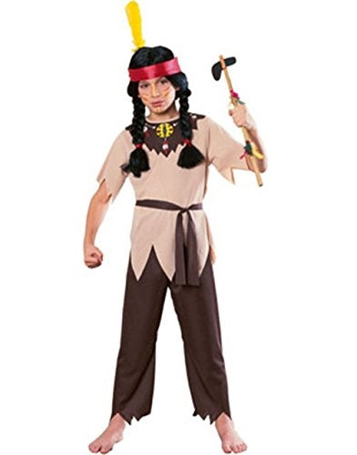 Native American Warrior - 3 Piece - Costume - Child - 8-10 Medium