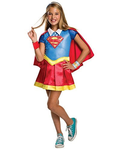Supergirl - DC Superhero Girls - Deluxe Costume - Child - Small 4-6
