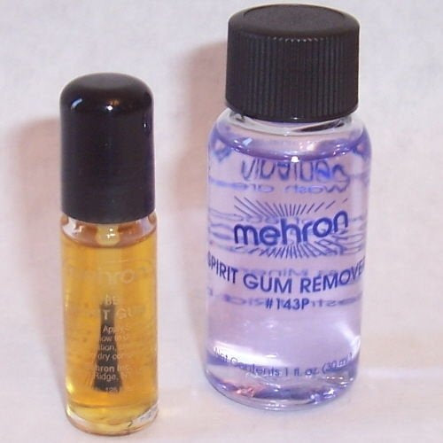 Set de removedor y adhesivo Spirit Gum - Maquillaje teatral