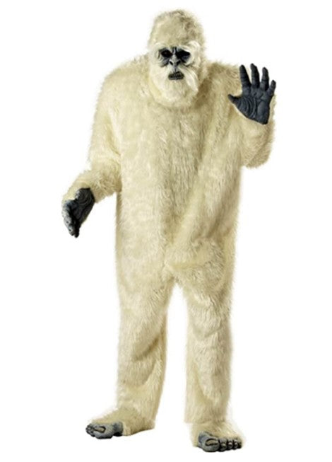 Abominable Snowman - Faux Fur - White - Costume - Adult - One Size