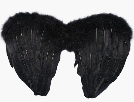 Mini Angel Wings - Pluma - Accesorio de vestuario - Cosplay - Adolescente adulto - 2 colores