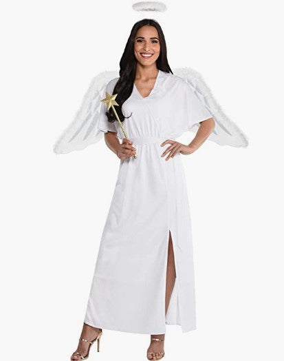 Sent from Above Angel - White - Halo - Costume - Adult Standard