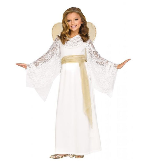 Angelic Miss - Cream/Gold - Christmas - Easter - Costume - Child -  Sizes