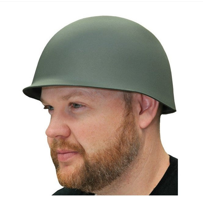 Jacobson Hat Company Men's Army Helmet, Green, Adult