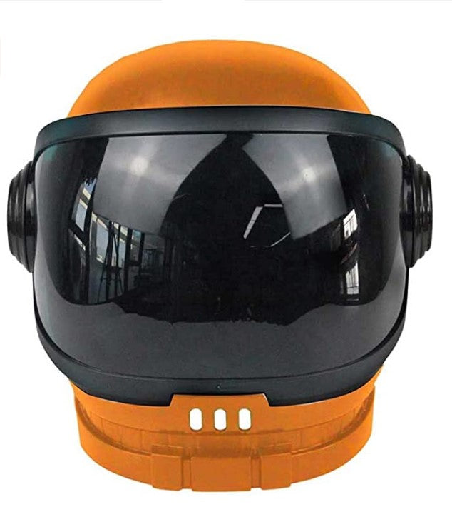 Astronautenhelm - Weltraum - Orange - Kunststoff - Kostümzubehör - Erwachsene Teenager