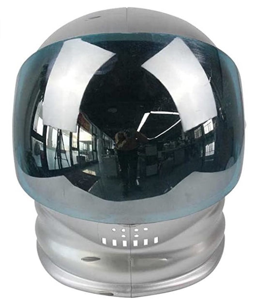 Astronaut Helmet - Space - Silver - Plastic - Costume Accessory - Adult Teen