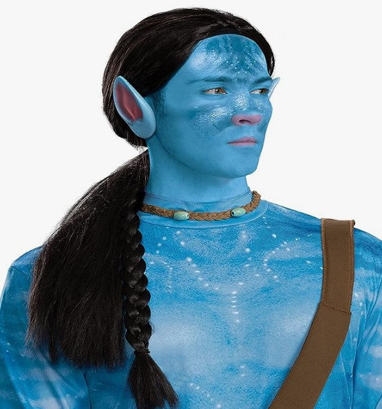 Jake Sully Reef Look Wig - Avatar Way of Water - Costume Accessory - Adult Teen