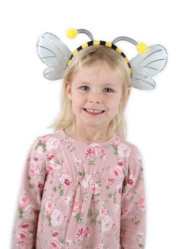 Bee Wings Headband & Stinger Set - Costume Accessories - Teen Adult