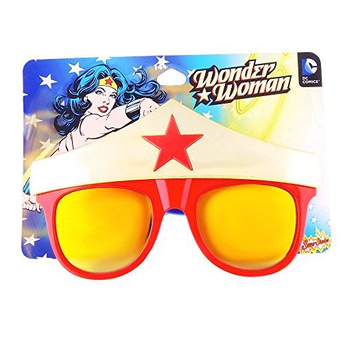 Wonder Woman Sunstaches - DC Comics - Costume Accessories - Adult Teen