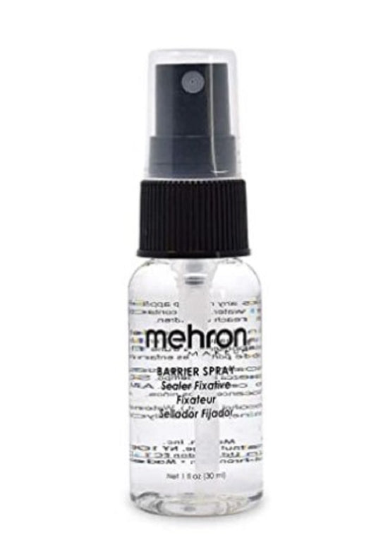 Mehron Makeup Barrier Spray - Setting Spray - 1 oz