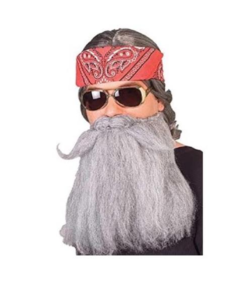 Beard - Economy - Hillbilly - Biblical - Hippie - Costume Accessory - 2 Colors