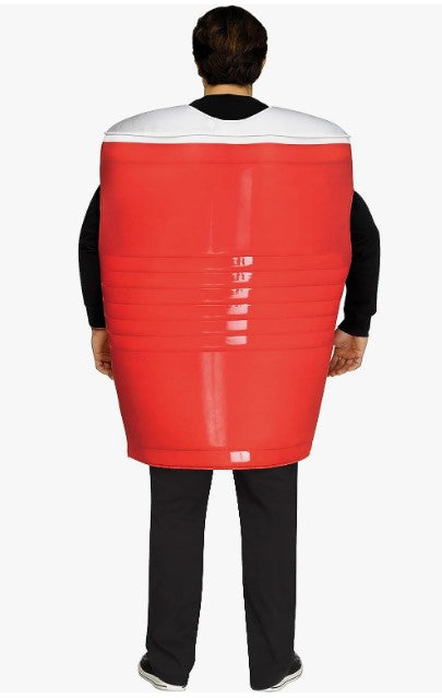 Beer Pong - Tunic - Inflatable Ball - 2 in 1 - Couples Costumes - Adult One Size