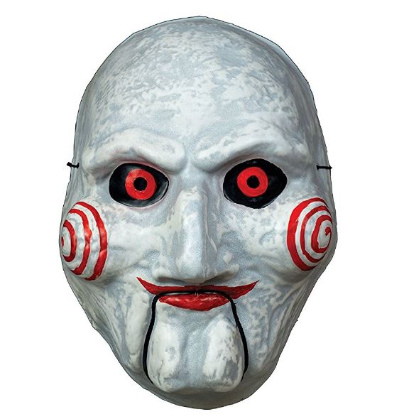 Billy Puppet Vacuform Mask - SAW - Costume Accessory - One Size