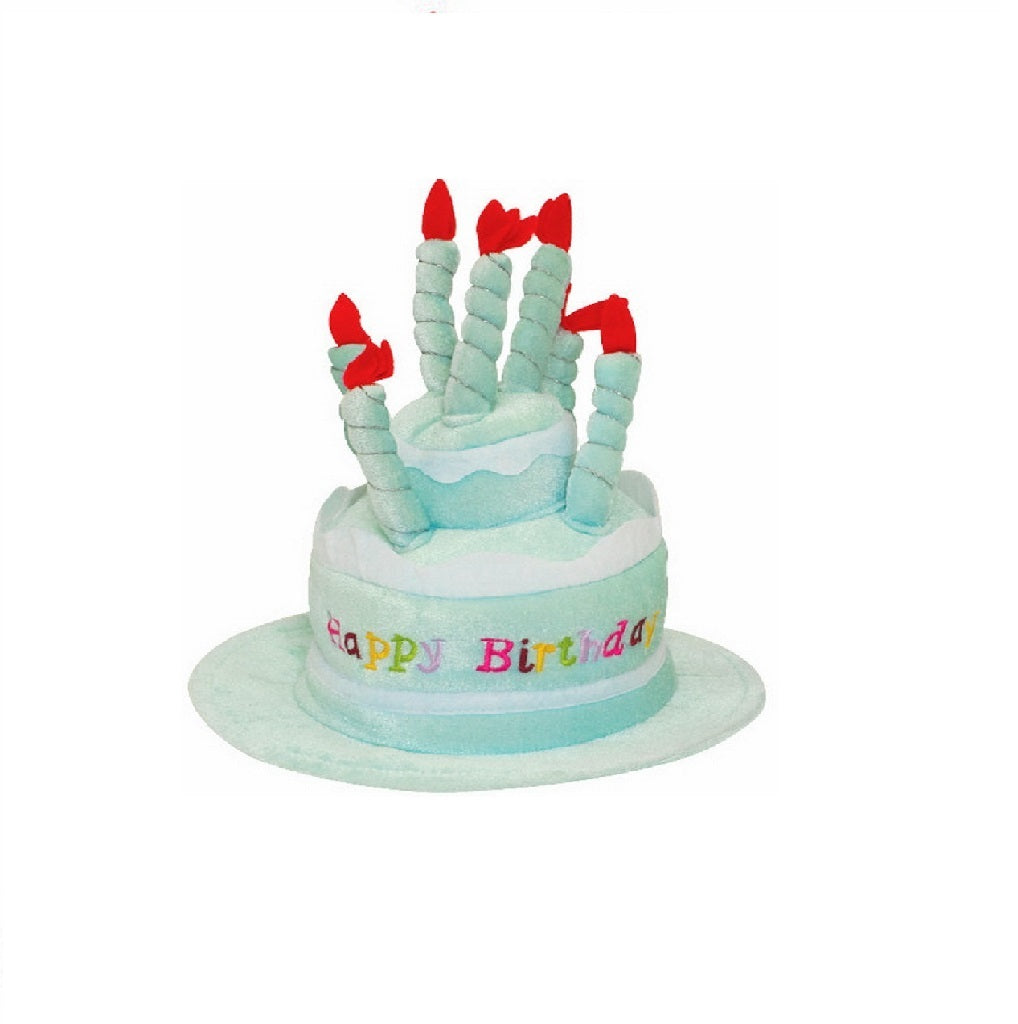 Happy Birthday Cake Hat - Costume Accessory - Adult Teen - 2 Colors