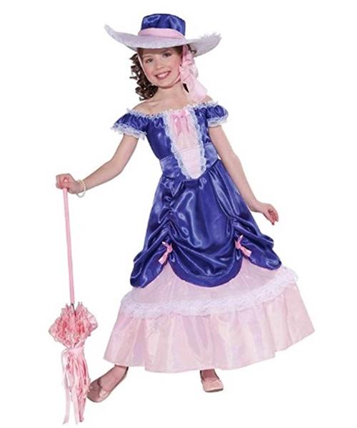 Blossom Southern Belle - 1800's - Purple/Pink - Costume - Child Large 12-14