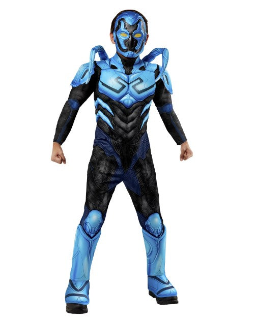 Blue Beetle - Muscle Definition Print - Deluxe Costume - Child - 3 Sizes