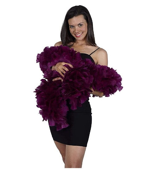 Deluxe Boa - Turkey - Luxurious - 10-14" Diameter - Costume Accessory - 7 Colors