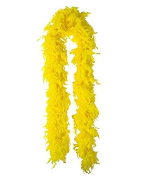 Boa - Yellow - 20's 80's - DIY - Spirit Day - Costume Accessory