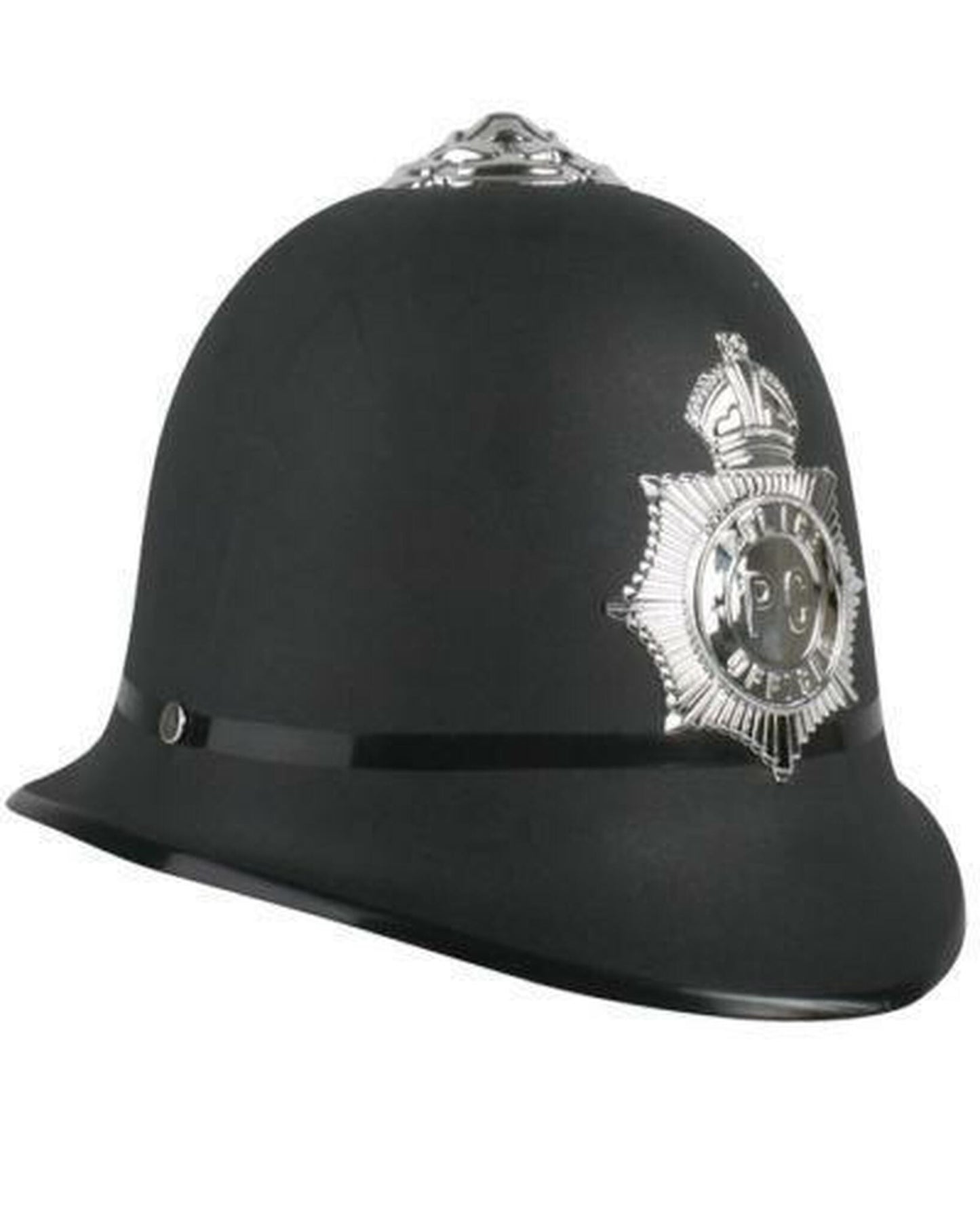 English Bobby Keystone Cop Helmet - Plastic - Costume Accessory - Adult Teen