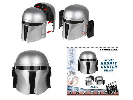 Galaxy Bounty Hunter Helmet - Mandalorian - Costume Accessory - Adult Teen