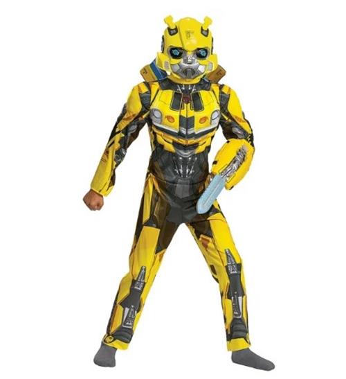 Bumblebee - Transformers - Pecho musculoso - Disfraz - Niño - 2 tallas