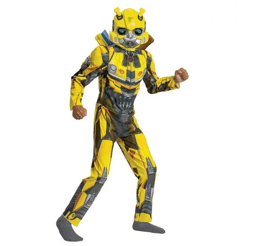 Bumblebee - Transformers - Pecho musculoso - Disfraz - Niño - 2 tallas