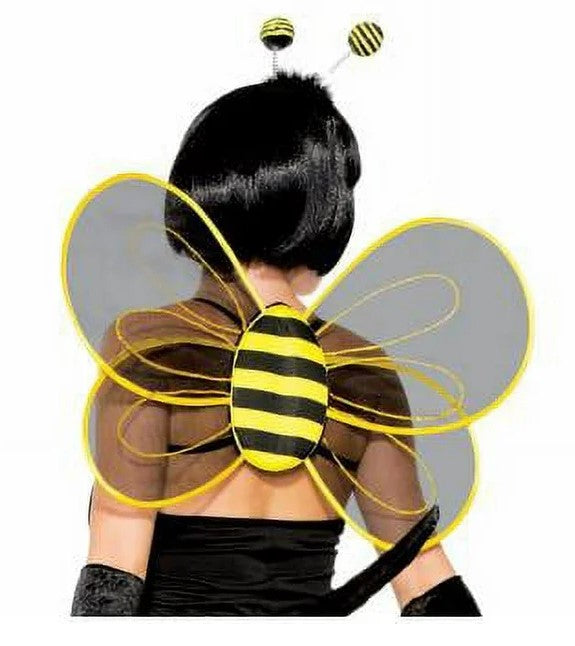 Bumblebee Wings - Insect - Yellow/Black - Costume Accessory - Adult Teen