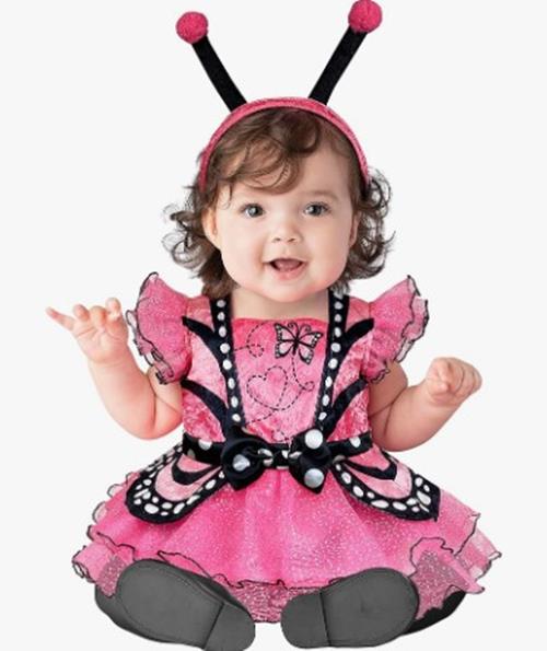 Butterfly Tutu - Pink/Black - Costume - Infant - 12-24 Months