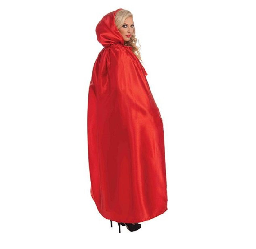 Hooded Cape - Little Red Riding Hood - Christmas  Renaissance - Costume - Unisex