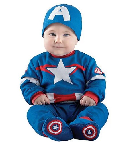 Captain America - Marvel - Costume - Infant 12-18