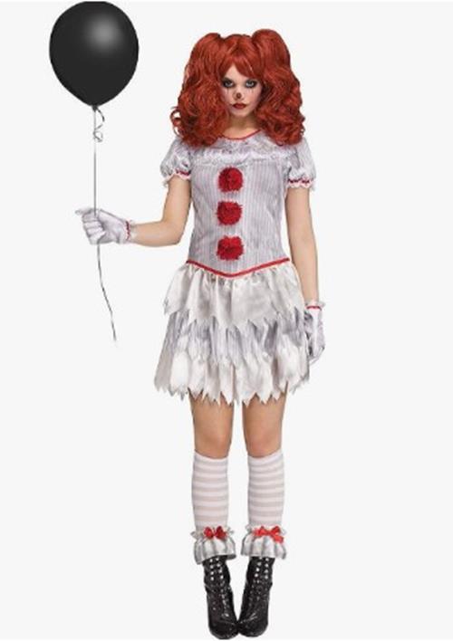 Carnevil Clown - Evil Clown - Costume - Adult - 3 Sizes