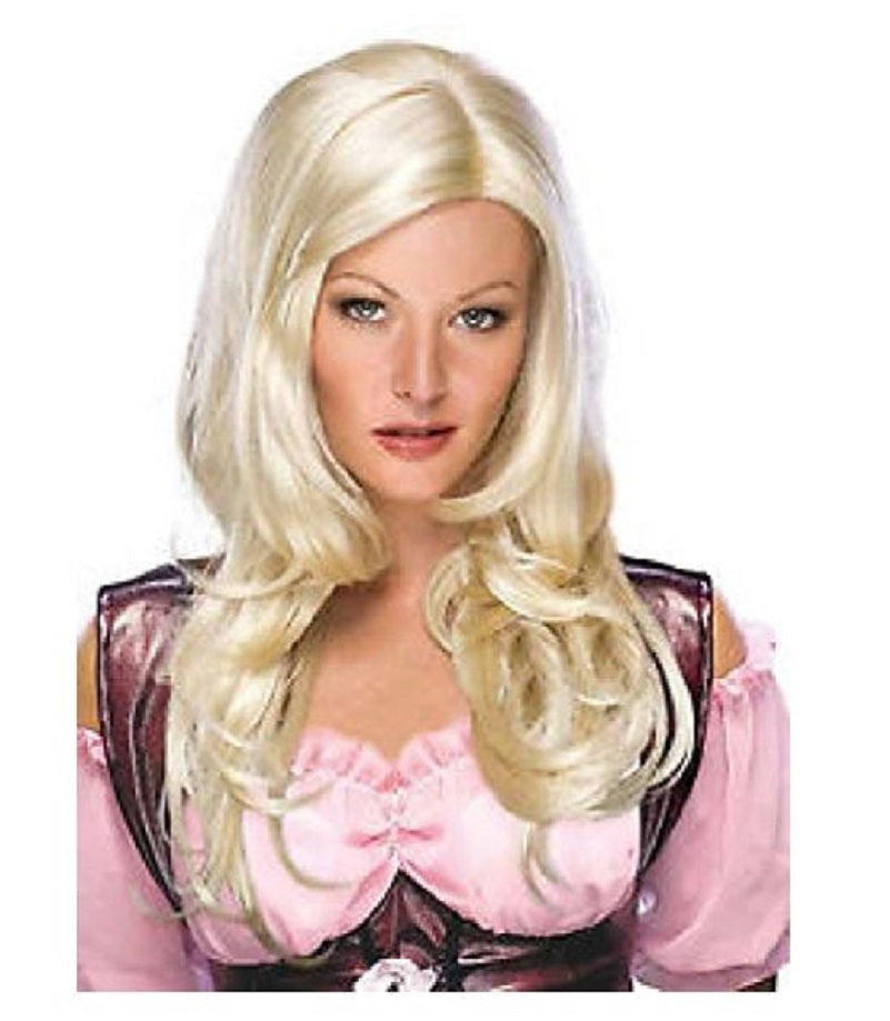 Cecilia Wig Long Wavy Princess Costume Accessory Adult Teen 2 Colors