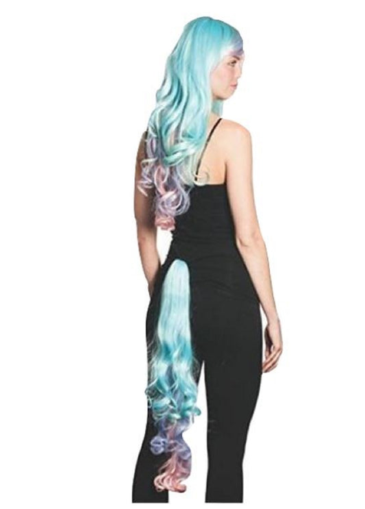 Celesti Ponytail & Wig Set - Pastel Rainbow - Unicorn - Costume Accessory