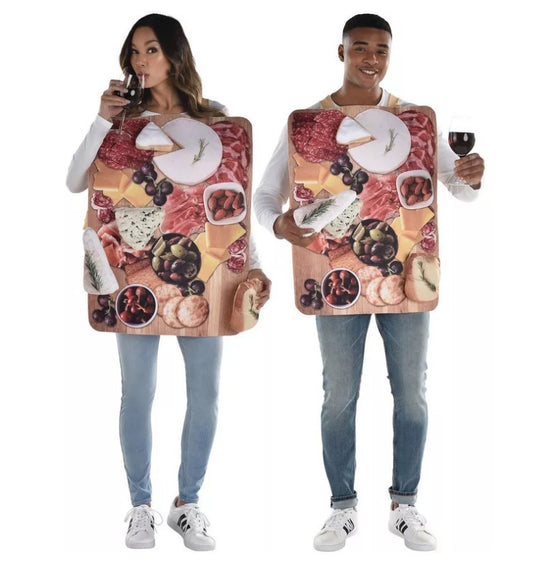 Charcuterie Board - Food - Photo Real - Costume - Adult Unisex