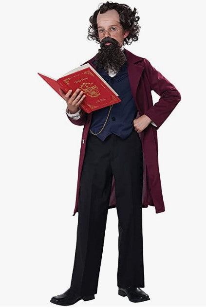 Charles Dickens - Author - Victorian - Costume - Child - 2 Sizes