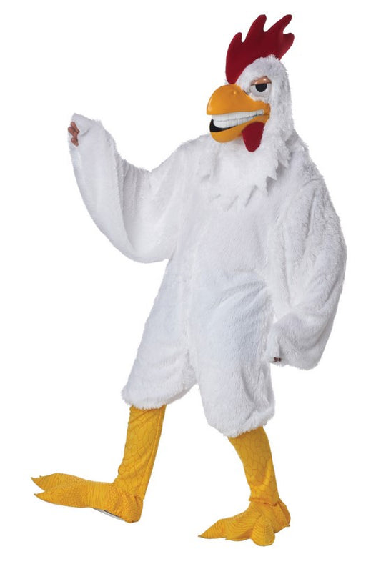 What the Cluck? - Deluxe Chicken Mascot Costume - Adult - One Size