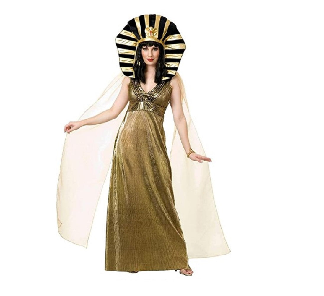 Cleopatra - Egyptian - Empress of the Nile - Gold - Costume - Adult - XS