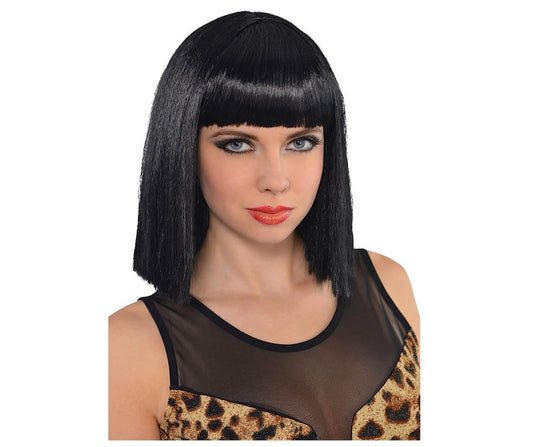 Cleopatra Black Wig - V for Vendetta - Costume Accessory - Adult Teen