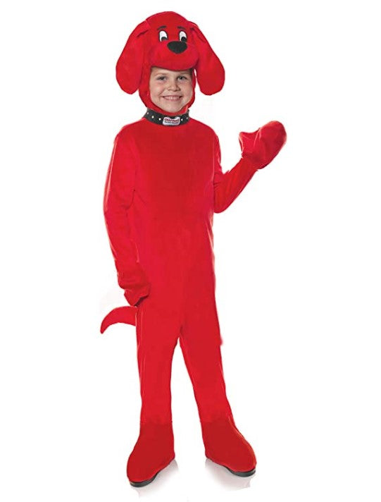 Clifford the Big Red Dog - Open Face - Deluxe Plush Costume - Child - 2 Sizes