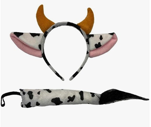 Classic Cow Animal Costume Accessory Set