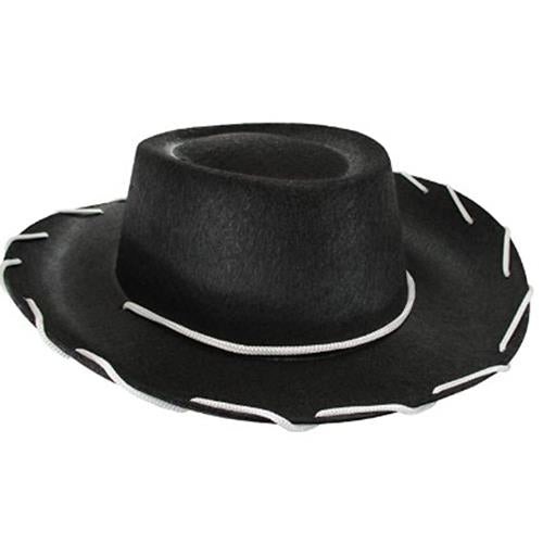 Cowboy/Cowgirl Whipstitch Hat - Costume Accessory - Child Size - 4 Colors