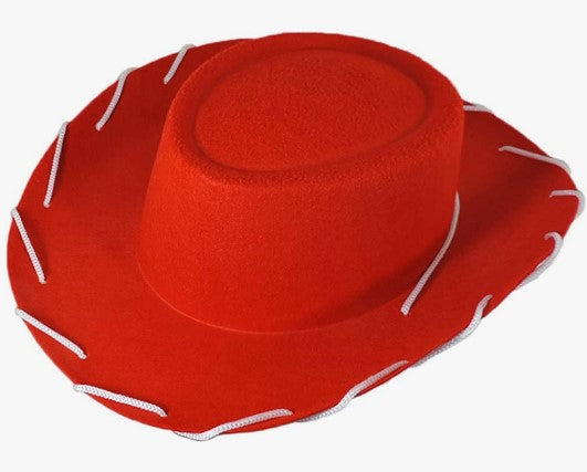 Cowboy/Cowgirl Whipstitch Hat - Costume Accessory - Child Size - 4 Colors