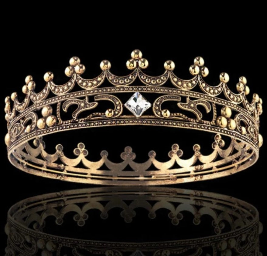 Crown Circlet - King Queen - Costume Accessories - Adult Teen - 2 Colo ...