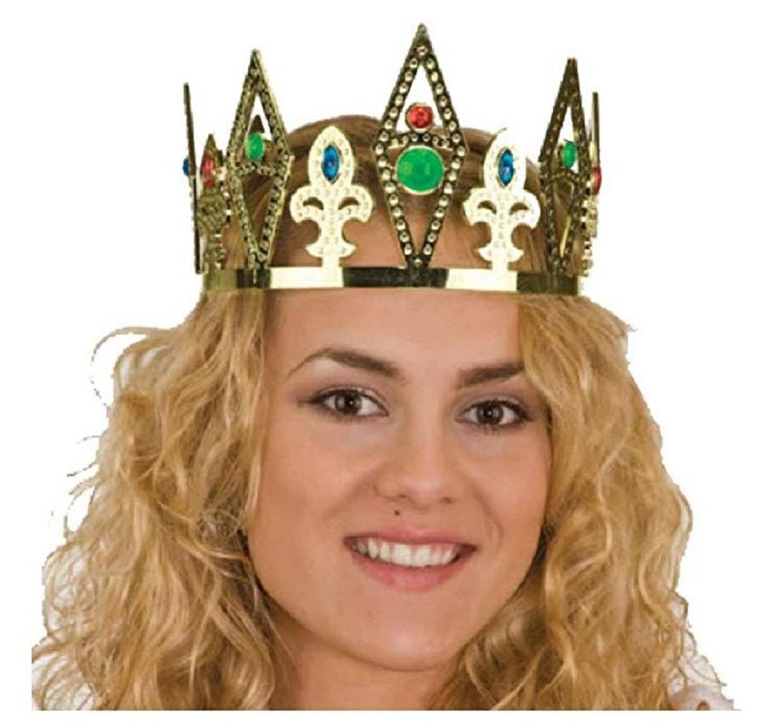 Crown - King Queen - Fleur De Lis - Teen Adult - 2 Colors