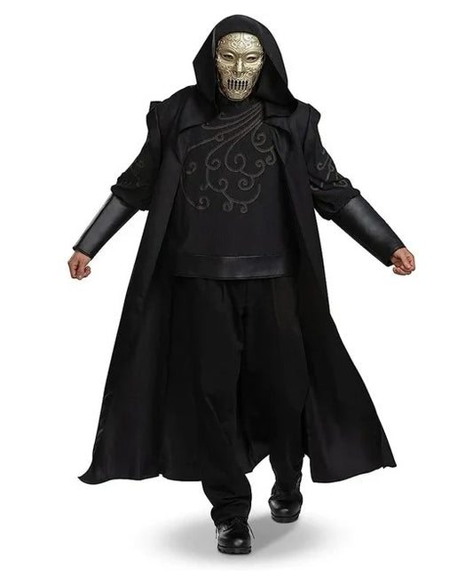 Death Eater - Harry Potter - Mask - Temporary Tattoo - Costume - Adult - 2 Sizes