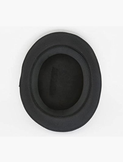 Derby Bowler Hat - Black - Felt - Costume Accessory - Adult