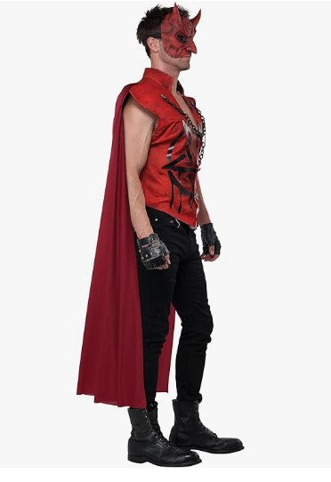 Devil - Hot as Hell - Red/Black - Costume - Men - 2 Sizes