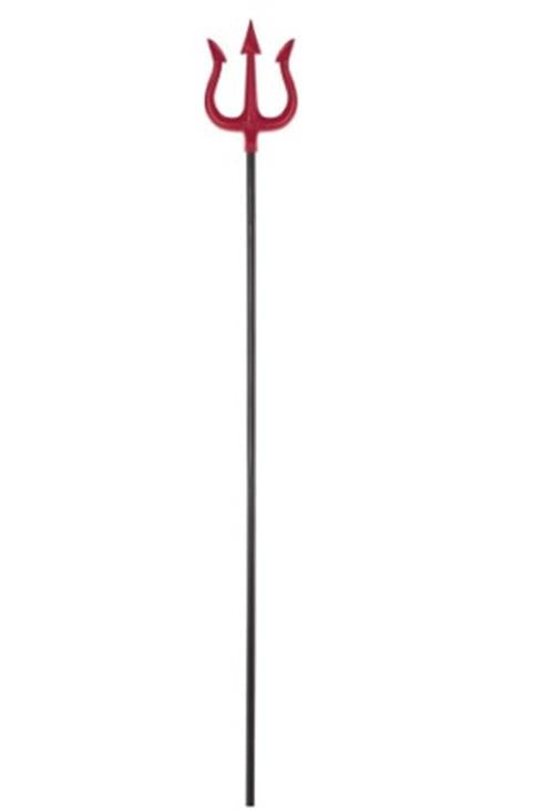 Giant Pitchfork - Devil - 59" Long - 3 Pieces - Plastic - Costume Accessory