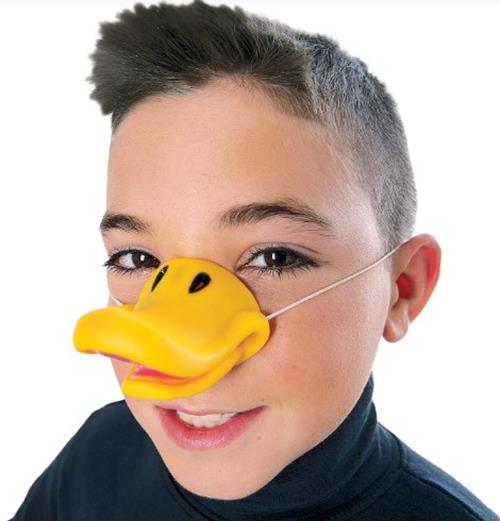 Nariz de pato - Amarillo - Animales - Accesorio de disfraz - Niño Adolescente Adulto