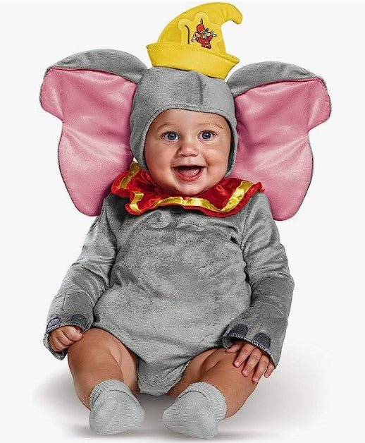 Dumbo - Elephant - One Piece Jumpsuit - Costume - Infant - 12-18 Months